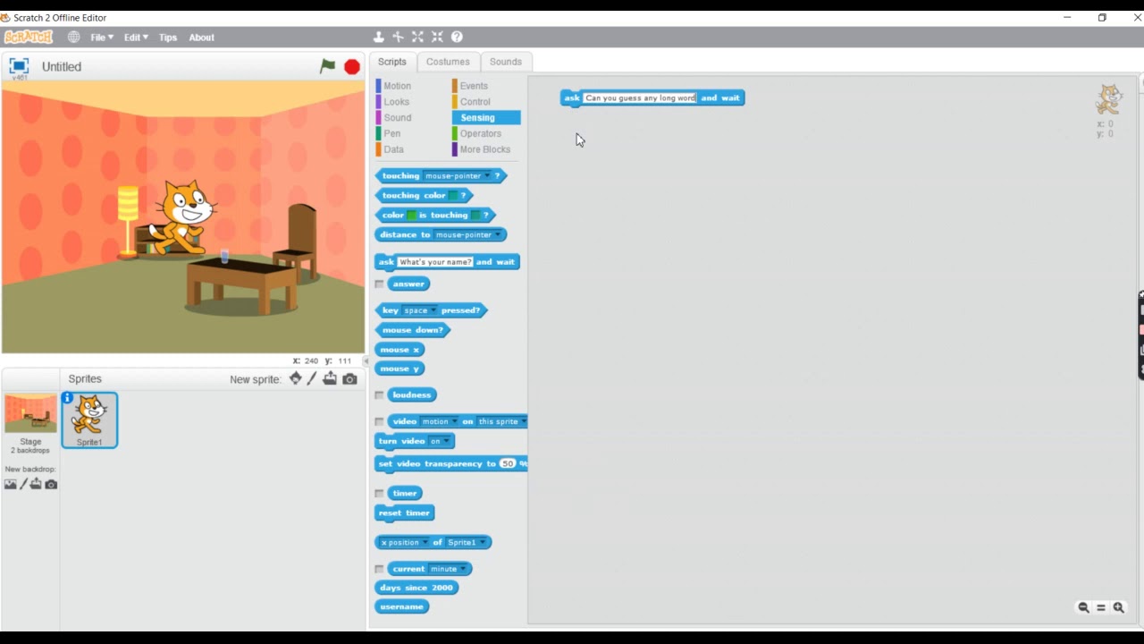 PROGRAMMING IN SCRATCH (CH-7) PART 2 - YouTube