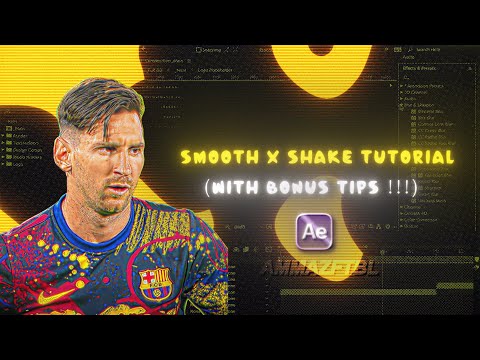 Smooth X Shake Tutorial I After Effects