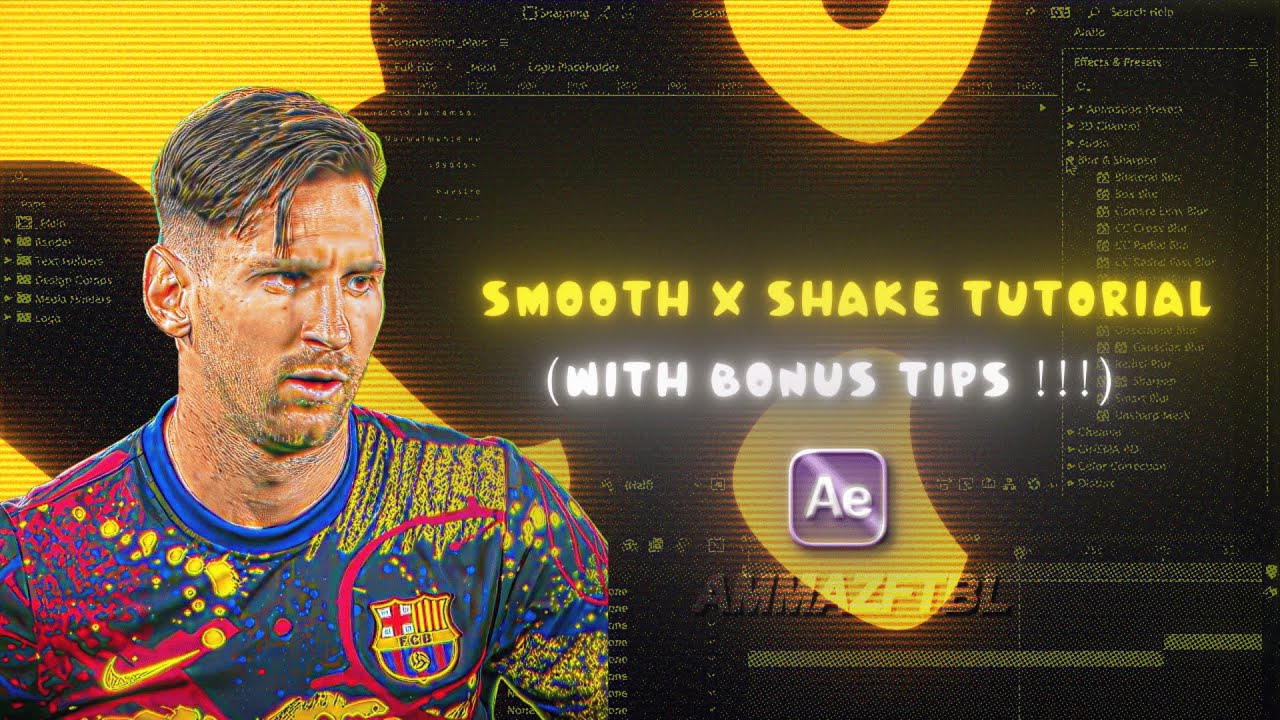 Smooth X Shake Tutorial I After Effects
