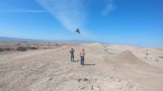 Big crash Ocotillo Wells