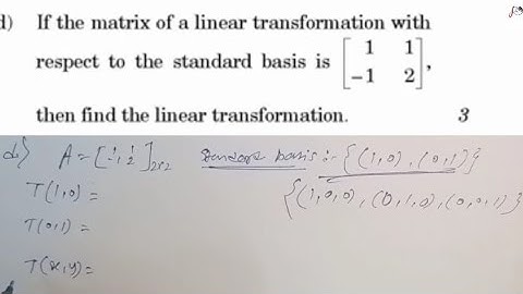 BMTE 141 ( LINEAR ALGEBRA) previous year question paper detailed solution | Part 2 | IGNOU