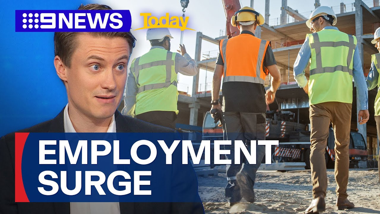 Australian job vacancies increase despite economic slowdown | 9 News Australia