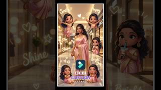 Chibi Cartoon Prompt ✨ AI Magic in Seconds!#viral #chatgpt #gemini #filmora #prompt #photo #editing