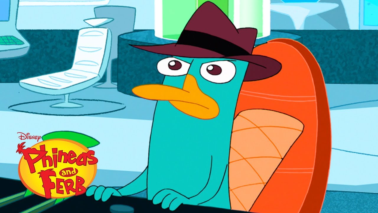 A platypus perry the platypus