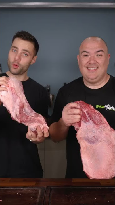 Pork Brisket vs Bison Brisket ft. @GugaFoods