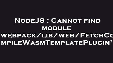 NodeJS : Cannot find module 