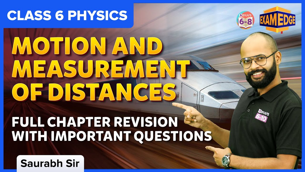 Motion and measurement of distances important questions and answers l