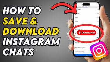 How To SAVE And DOWNLOAD Instagram Chats (DMs) - 2025
