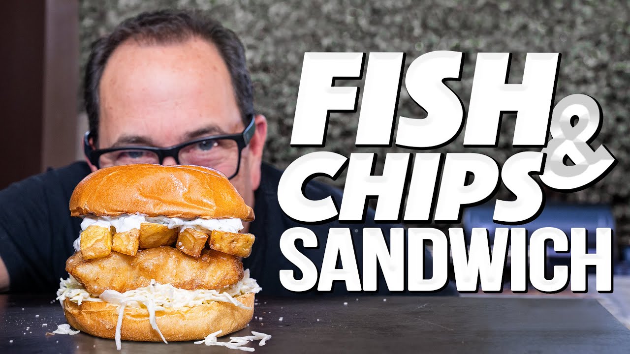 ⁣A NEW WAY TO EAT ONE OF MY FAVORITE THINGS...FISH AND CHIPS! | SAM THE COOKING GUY