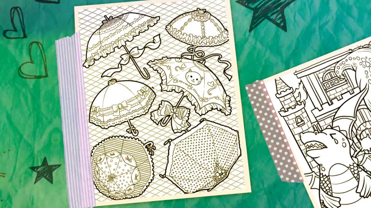OMG Kawaii Coloring Book Teaser Video