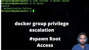 #docker #privilege escalation in hindi | #docker #group privilege escalation with linux