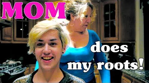 MOM does my roots!