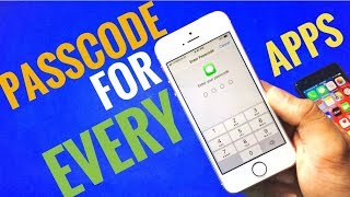Add Passcode Lock Security To Any App - iOS 12