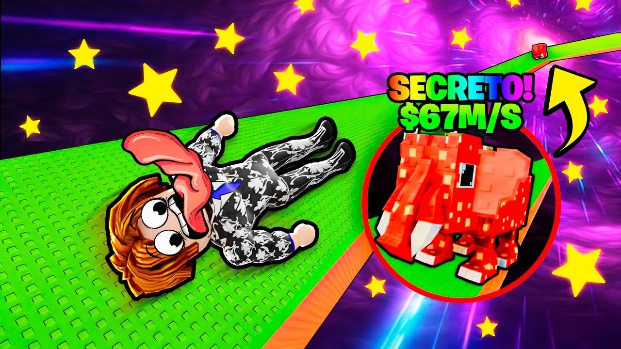 DESLIZANDO SUPER RÁPIDO ATRÁS DO BRAINROT MAIS SECRETO DE TODOS NO ROBLOX