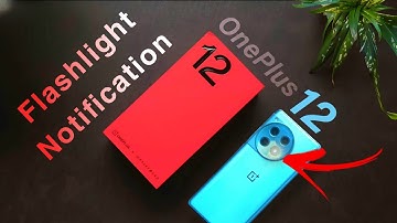 How to Enable Oneplus 12 Flash Light Notification | Incoming Call Flashlight on Oneplus 12 5g