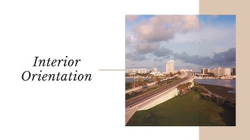 Interior and Relative Orientation using Photomod