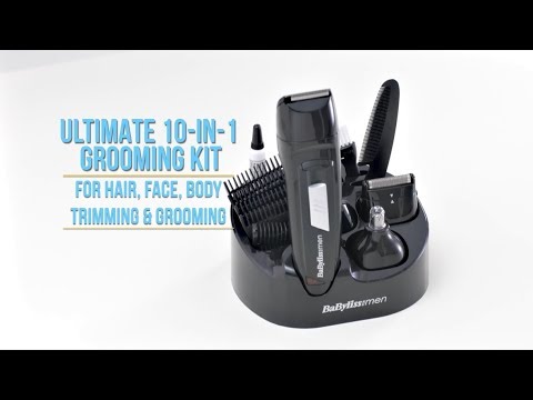 10 YouTube (English Kit 1 Demo 7056U Version) Men Over Grooming - in BaByliss All