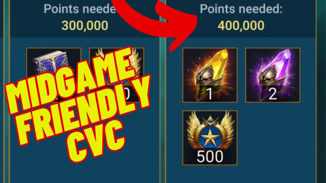 HUGE CHANGES THIS CVC RAID: SHADOW LEGENDS - YouTube