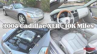 2005 Cadillac XLR Convertible  Only 10K Original Miles  2Owner Car  MINT  For Sale!