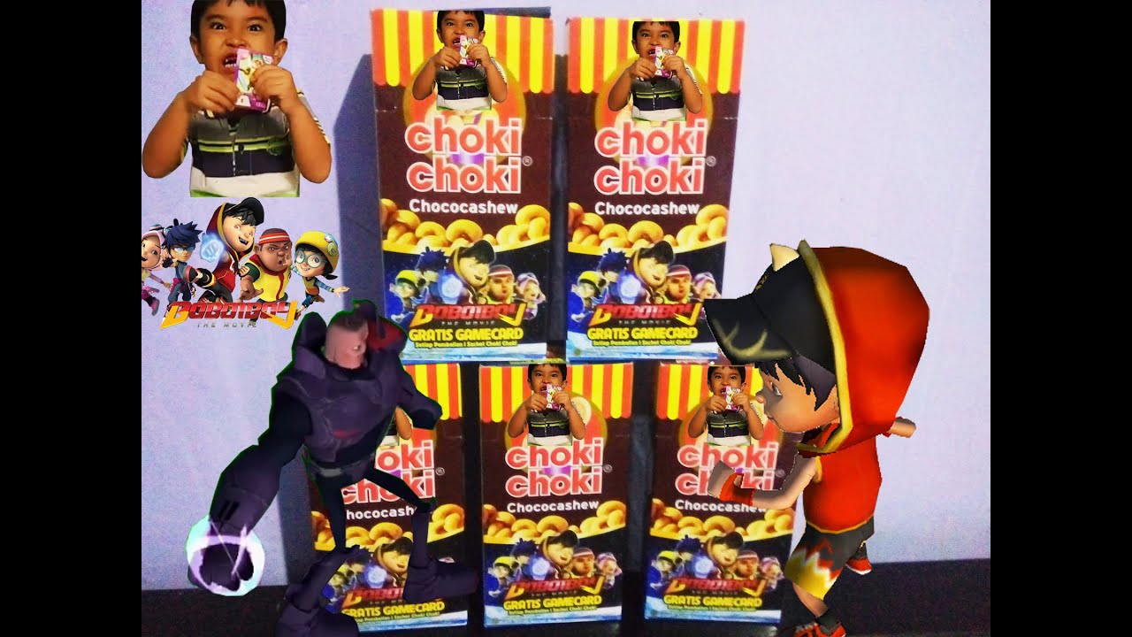 Buka BoxChoki Choki boboiboy the movie YouTube