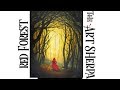 How to paint Acrylic Dark Fairy tail Woods Red Riding Hood LIVE | TheArtSherpa