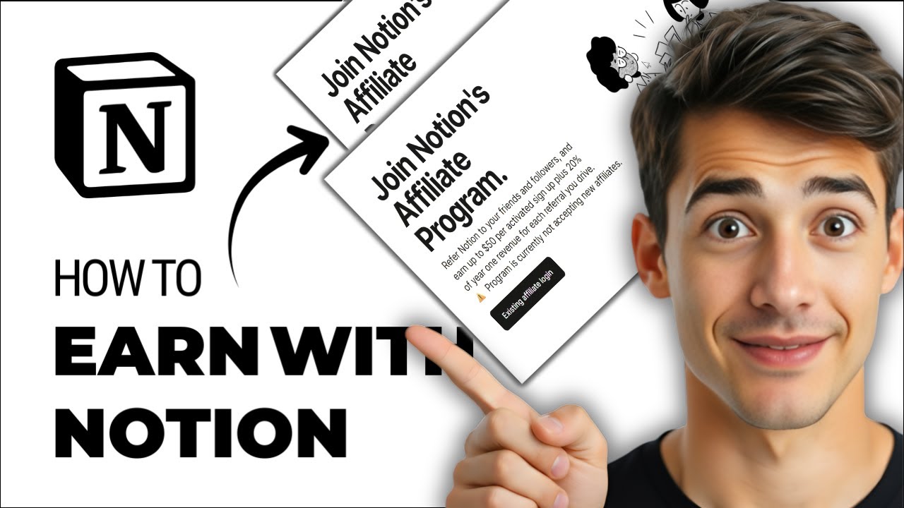 Как присоединиться к партнерской программе и зарабатывать с Notion (самый простой способ) (Руково...