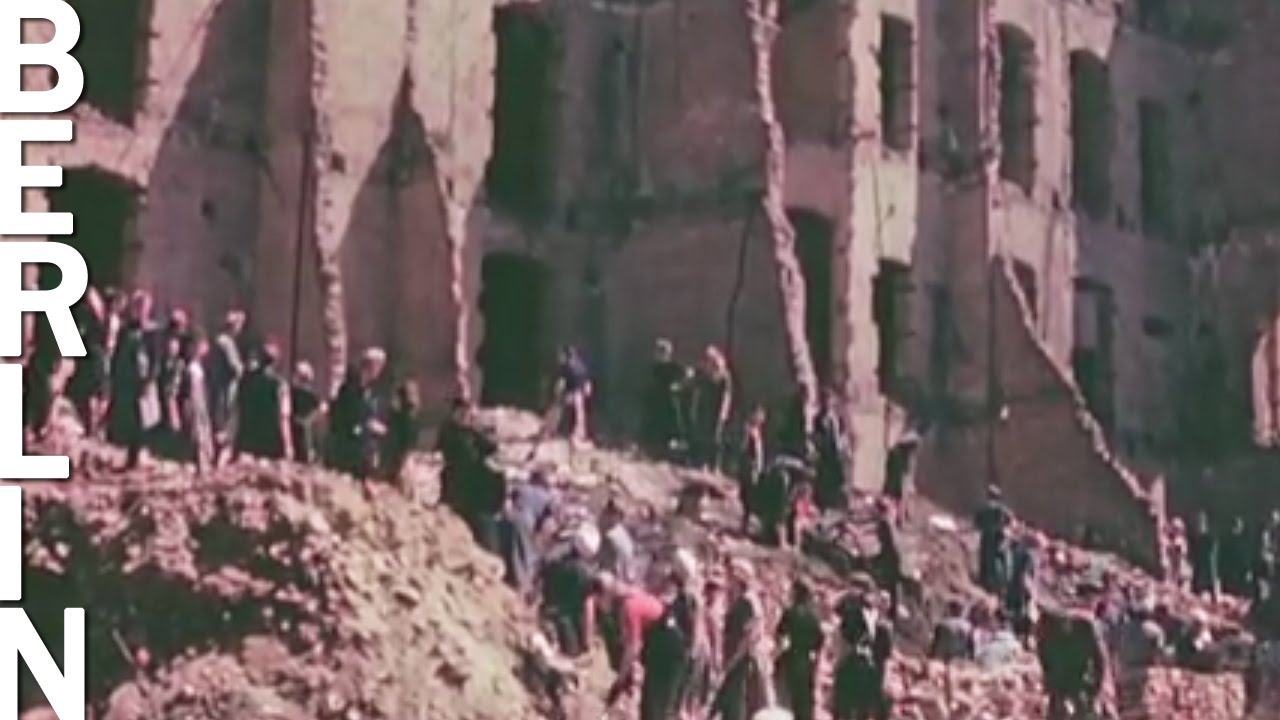 Berlin and Potsdam 1945 - aftermath (HD 1080p color footage) - YouTube