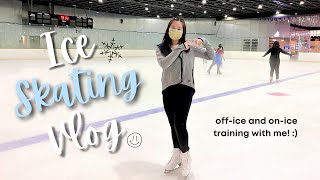 Ice Skating Vlog ⛸❄️ : skating lessons (SM MoA Philippines)