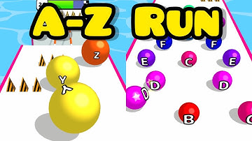 ✅A-Z Run. All Levels TOP Gameplay iOS Android Mobile Games New Update Max Level