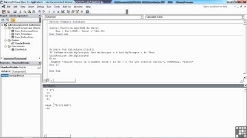 VBA for Access | The Editor Debug Window | InfiniteSkills
