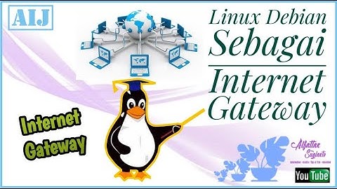 Konfigurasi Internet Gateway di Router Debian || Mapel ASJ