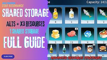 Blue Protocol Star Resonance: Shared Storage Alts Guide - Why & How to Use Them!