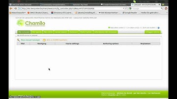 scorm importeren in chamilo 1.8.x
