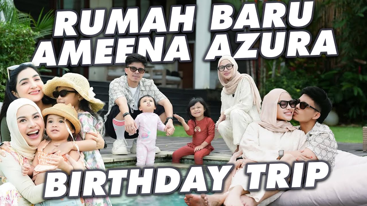 B. ASHANTY P. ANANG SARAH MENZEL NYUSUL AMEENA AZURA KE BALI!! SERU BANGET!!! #tafdaily