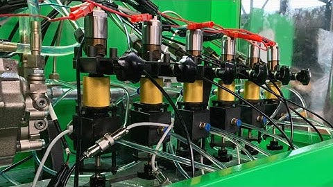 CR926 Test 6 Injectors 326-4700 CAT C6 Injector Test Bench with 6pcs Injector Flow Meter Sensor Lynn