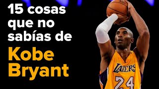 15 cosas que no sabías de Kobe Bryant