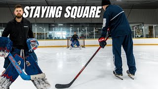 How To Stay Square To The Shooter: Hockey Goalies