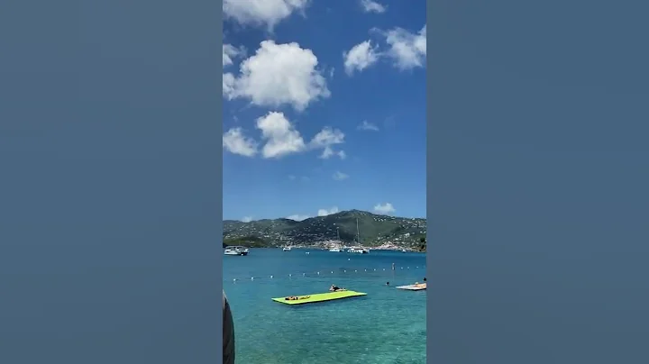 Resort where  catamaran was.