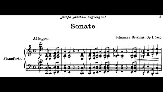 Brahms Piano Sonata No.1 (Caleb Hu)