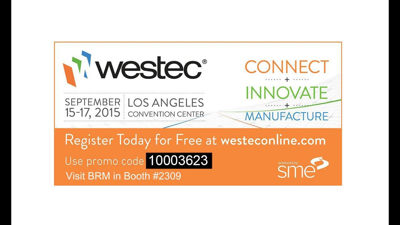 WESTEC 2015 – Surface Finishing and Deburring Tools (Booth #2309) - YouTube