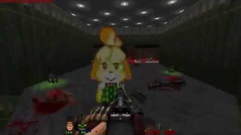 Brutal DOOM x Isabelle! E1M6