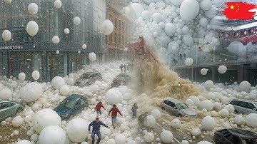 China’s Ancient Capital SHATTERED: Monster Hailstorm Destroys Terracotta Army, Millions in Crisis