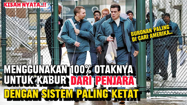 KISAH NYATA !! KABUR DARI PENJARA DENGAN CARA YANG TIDAK TERDUGA | CERITA FILM