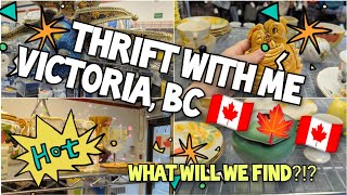 VICTORIA, BC Thrift w/ Me! Amazing finds?!! Shop along @ SALVATION ARMY