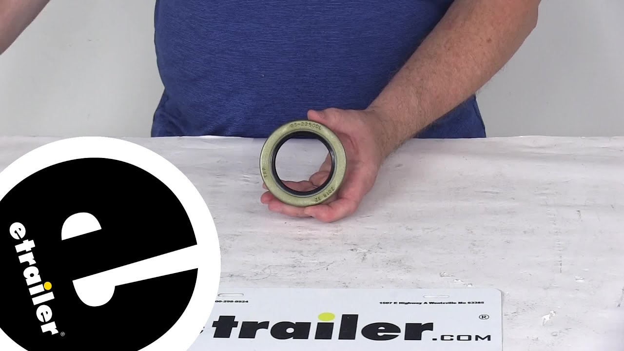 etrailer Review of TruRyde Trailer Bearings Races Seals Caps Seals