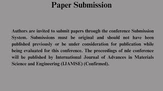 11th International Conference of Advances in Materials Science and Engineering (MAT 2025)