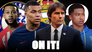 🚨 CHELSEA NEXT SIGNING! MBAPPÉ SALARY, CONTE, JOBE BELLINGHAM, DEPAY…