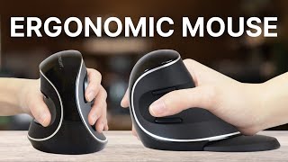 Wireless Ergonomic Mouse with USB-Dongle