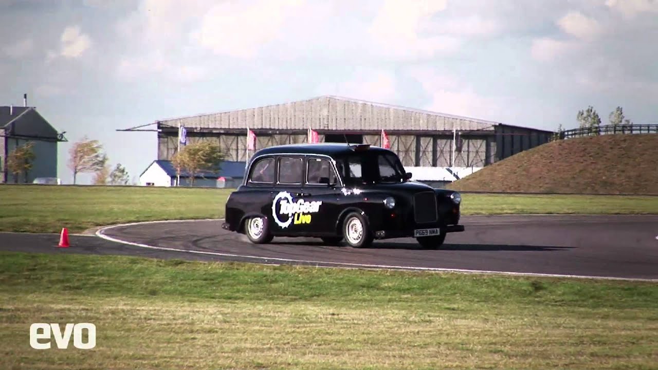 Top Gear Live taxi outtakes evo exclusive YouTube