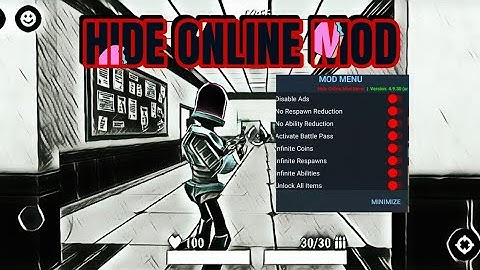 HIDE ONLINE FUNNY HACK(MOD MENU )⚠️UNLOCK ALL